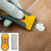 Lama de îndepărtare a lipiciului Răzuitoare lamă de fereastră de mașină Cuțit Autocolant din sticlă ceramică Dispozitiv de curățare a adeziv Dispozitiv de îndepărtare a filmului Auto Instrument ceramic