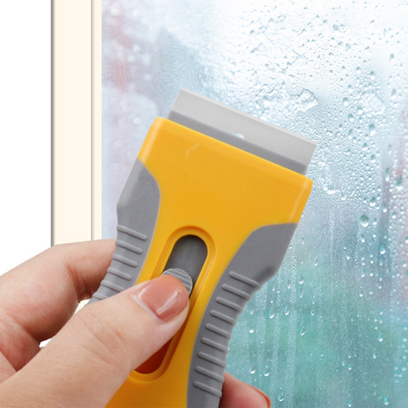 Lama de îndepărtare a lipiciului Răzuitoare lamă de fereastră de mașină Cuțit Autocolant din sticlă ceramică Dispozitiv de curățare a adeziv Dispozitiv de îndepărtare a filmului Auto Instrument ceramic