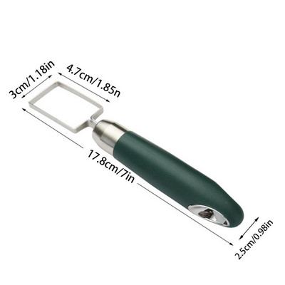 Instrument de tăiat cuburi de pepene verde din oțel inoxidabil 304 Instrument de tăiat cuburi de pepene verde, dispozitiv portabil de tăiere cuburi de fructe în siguranță, Gadgets de bucătărie pentru grătar de camping