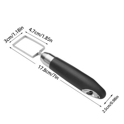 Instrument de tăiat cuburi de pepene verde din oțel inoxidabil 304 Instrument de tăiat cuburi de pepene verde, dispozitiv portabil de tăiere cuburi de fructe în siguranță, Gadgets de bucătărie pentru grătar de camping