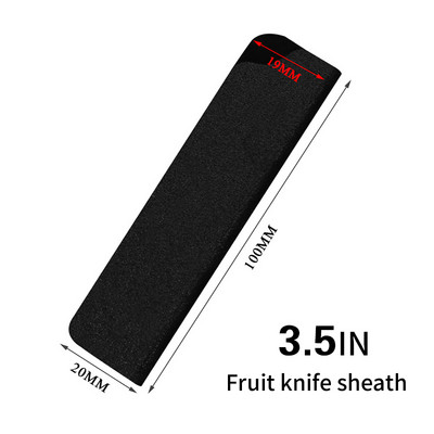 ABS aksominis peilio ašmenų apsauginis dangtelis krašto apsaugos dėklas juodas įvairių dydžių plastikinis virėjas peilių dangteliai virtuvės peilio apvalkalo įrankis