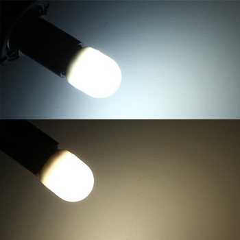 E14 2W 220V Мини LED крушка Издръжлива енергоспестяваща T22 крушка Бял топъл бял индикатор Енергоспестяваща лампа Квалифицирана