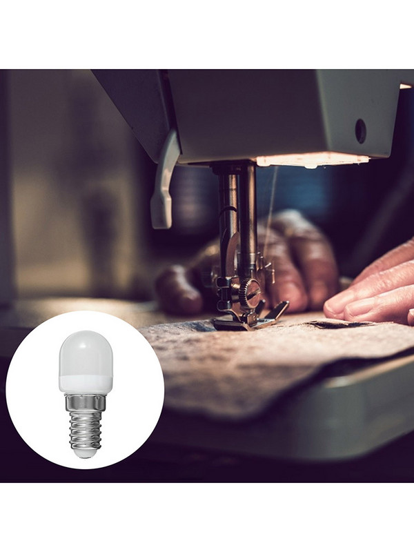 Mini bec LED E14 2W 220V Bec T22 durabil cu economie de energie Indicator alb alb cald Lampă cu economisire a energiei calificat