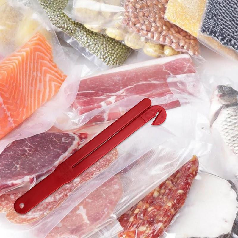 Στίφτης τσάντας τροφίμων Κόφτης τσάντας φαγητού Ανοιξιάτικος κόφτης σακουλών με λεπίδα από ανοξείδωτο χάλυβα για επαγγελματικές κουζίνες