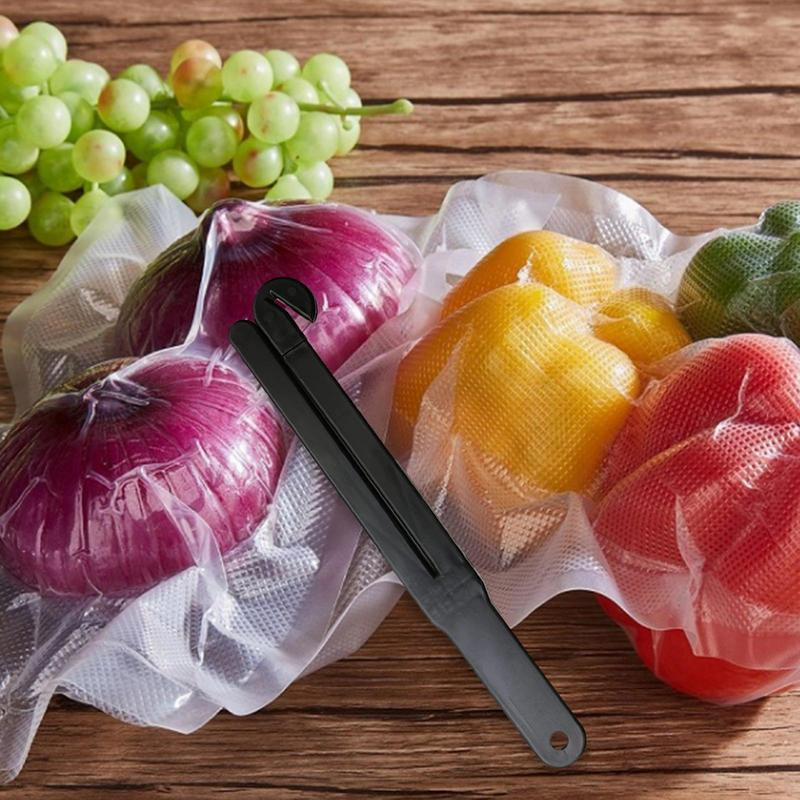 Στίφτης τσάντας τροφίμων Κόφτης τσάντας φαγητού Ανοιξιάτικος κόφτης σακουλών με λεπίδα από ανοξείδωτο χάλυβα για επαγγελματικές κουζίνες