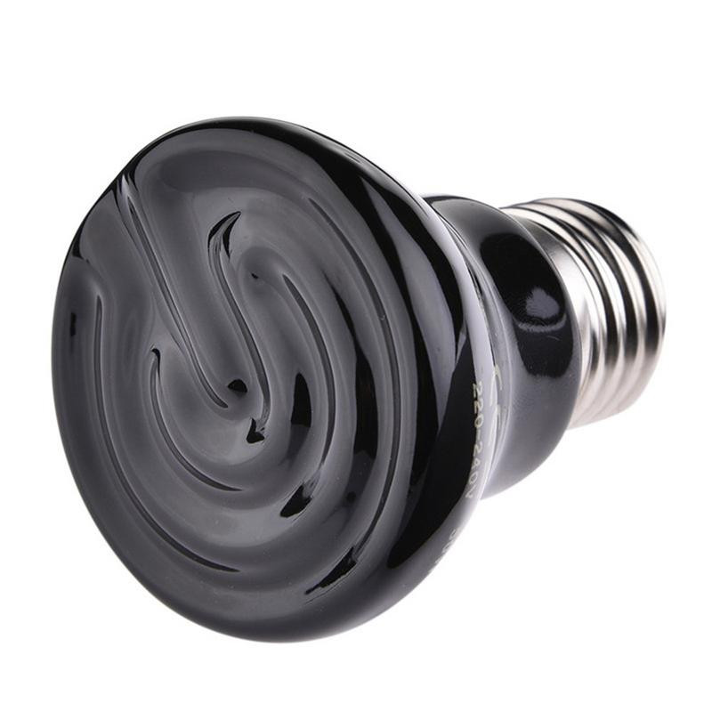 25W50W75W100W E27 toli infraraudonųjų spindulių keraminė naminių gyvūnėlių šildymo lempa Vėžlys Spider Ropliai Box Šildytuvas Šildytuvas Šilumos lemputė