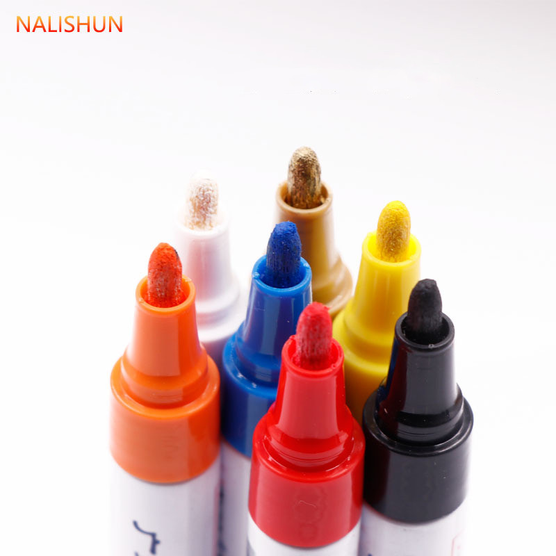 Autokauba markerid pliiats veekindel kummist püsivärv parandus kriimustused autorehvi turvise keskkonnasäästlik värvimine grafiti pliiats