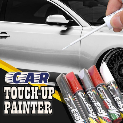 1Pc 10ml Car Touch-Up Painter Car Mending Fill Paint Pen Tool Professional Applicator Waterproof Painting Scratch Clear Remover