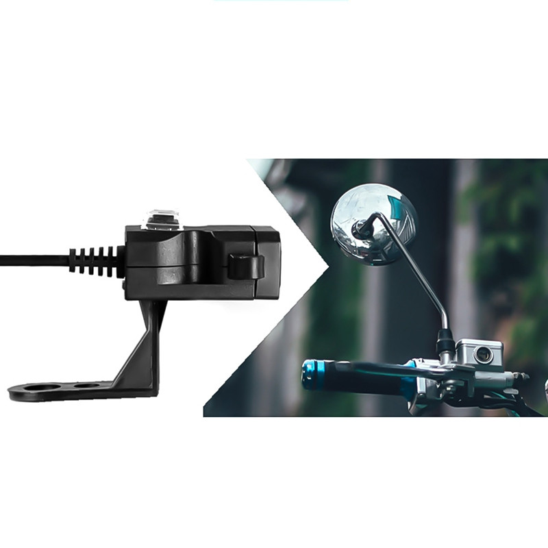 Univerzalni dvostruki USB priključak 12V Vodootporni punjač za upravljač motocikla 5V 1A/2.1A Adapter za napajanje za mobilni telefon