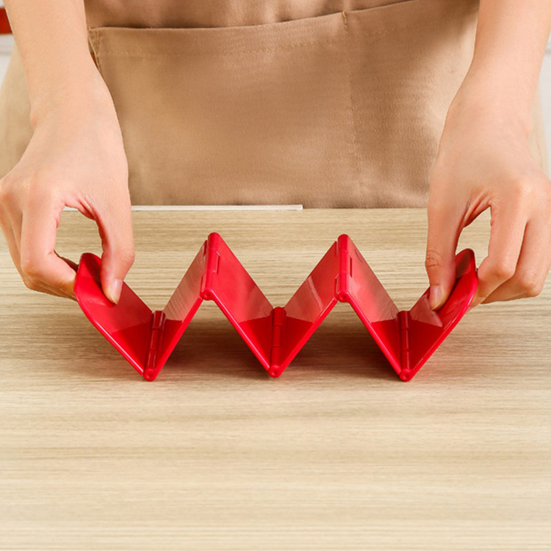 Kokkupandav tacohoidik Mehhiko tortilla alus, lainekujuline, hoiab Mehhiko pannkoogialuse plastist pannkoogiresti kevadrullihoidja