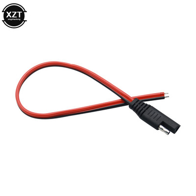 Cablu de prelungire pentru automobile DIY SAE Power 18AWG 30CM 2 pini cu cablu conector SAe Cablu de prelungire deconectare rapidă