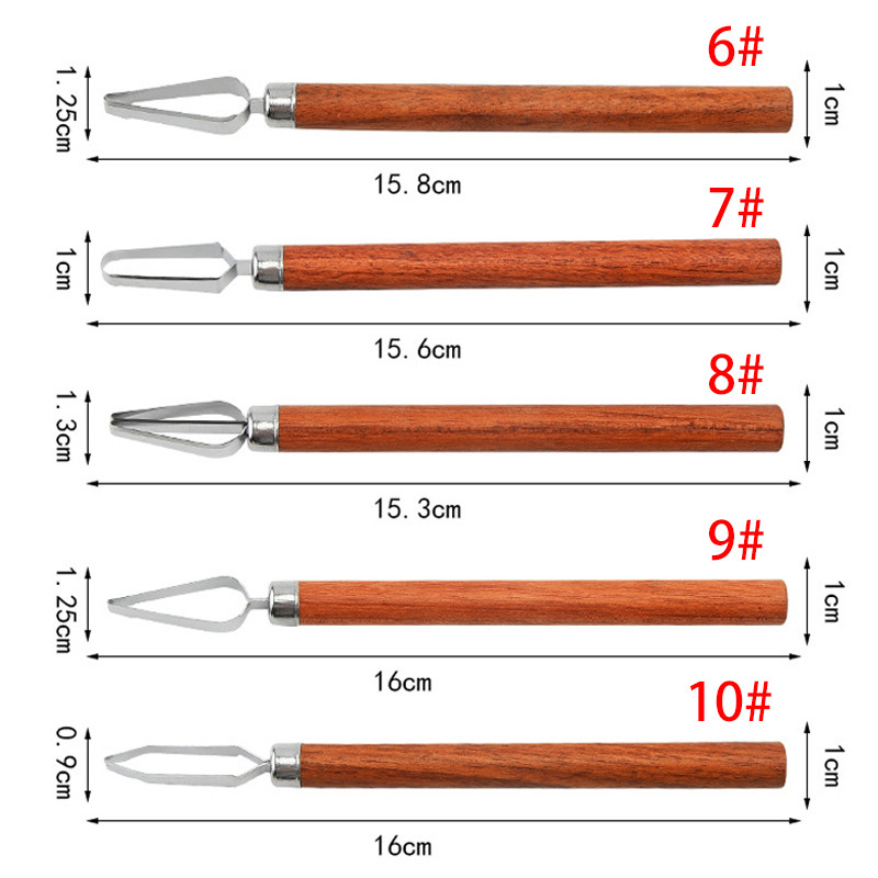 1 τμχ Εργαλείο σκαλίσματος με ξύλινη λαβή από ανοξείδωτο ατσάλι Μαχαίρι σκαλίσματος σε πιάτο φρούτων και λαχανικών Εργαλεία σχεδίασης σεφ Αξεσουάρ κουζίνας σπιτιού
