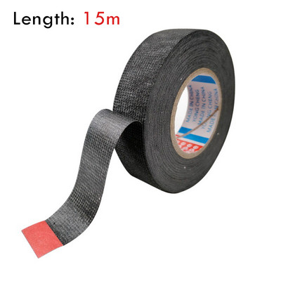 15M karščiui atspari juosta „Coroplast“ lipni automobilių audinio juosta, skirta automobilio kabelių pynėms laidų audinio audinio staklėms elektrinei šilumos juosta