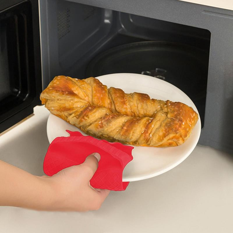 Θήκη σιλικόνης Θερμής λαβής Ανθεκτική στη θερμότητα Θήκη κατσαρόλας Μίνι Γάντια φούρνου Ανθεκτική στη θερμότητα Θήκη μαγειρέματος σιλικόνης για μαγείρεμα