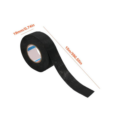 Karščiui atspari lipni audeklo audinio juosta, skirta automobilio automobiliniam kabelių pynimui Apsauginė juosta Lipni laidų juosta