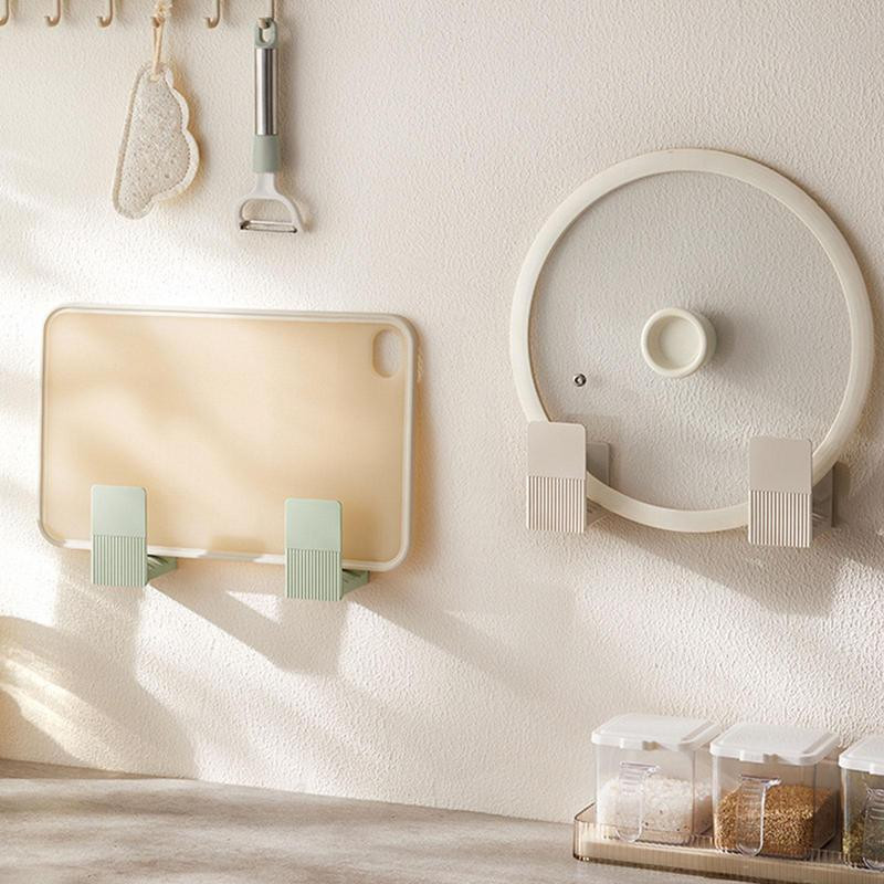 Βάση καπακιού κατσαρόλας Βαρέως τύπου Βάση τοίχου Ρυθμιζόμενη εξοικονόμηση χώρου Κουζινικά σκεύη για πλάκες κοπής Ενσωματωμένα καπάκια κατσαρόλας