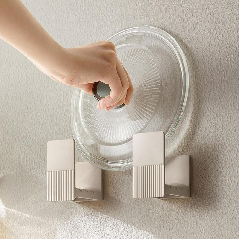 Βάση καπακιού κατσαρόλας Βαρέως τύπου Βάση τοίχου Ρυθμιζόμενη εξοικονόμηση χώρου Κουζινικά σκεύη για πλάκες κοπής Ενσωματωμένα καπάκια κατσαρόλας