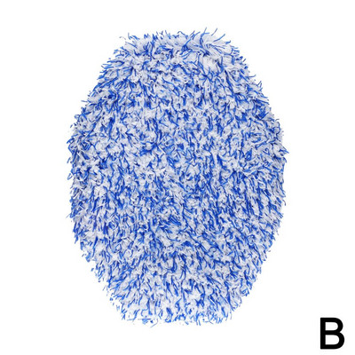 Csere kendőhuzat autóhoz, hosszú nyelű kefefej Autómosó kefe Plüss felmosókefe huzat 1db Autótisztító Autótartozékok