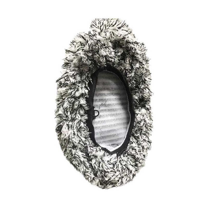 Csere kendőhuzat autóhoz, hosszú nyelű kefefej Autómosó kefe Plüss felmosókefe huzat 1db Autótisztító Autótartozékok