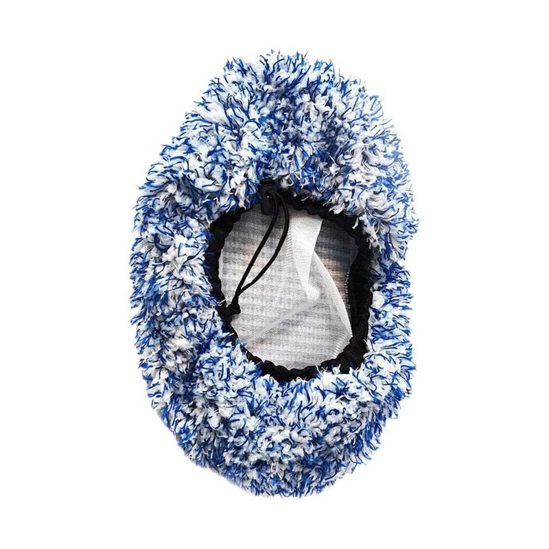 Csere kendőhuzat autóhoz, hosszú nyelű kefefej Autómosó kefe Plüss felmosókefe huzat 1db Autótisztító Autótartozékok