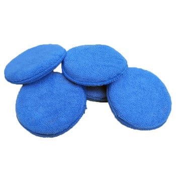 1/5/10Pcs Special For Car Wash Care Polish Foam Sponge Soft Microfiber Wax Applicator Pad Polishing Sponge Apply Remove Wax