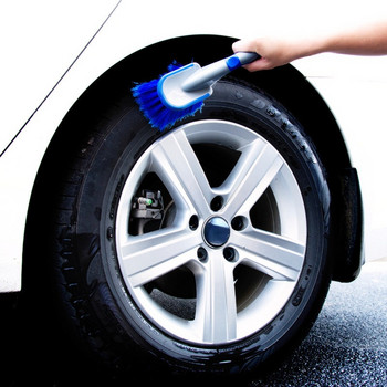 Εργαλεία πλύσης ελαστικών μαλακής βούρτσας τροχού αυτοκινήτου Μπλε για εργαλεία καθαρισμού μοτοσικλετών με λεπτομέρειες