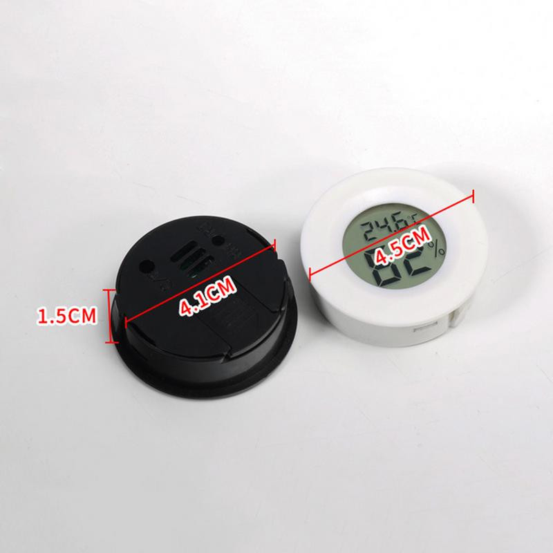 Hoomall Driežas Amfibijos Terariumas Vėžlių temperatūros drėgmės matuoklis ThermoHygrometer Skaitmeninis LCD roplių mini termometras