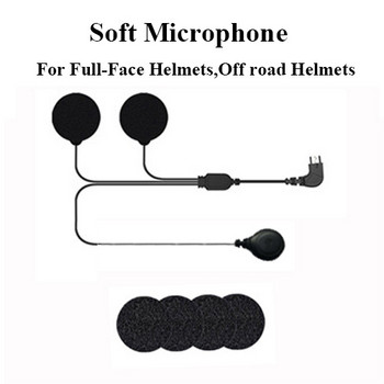 FreedConn R1 R1 Plus Γνήσια ανταλλακτικά Κράνος ενδοεπικοινωνίας μοτοσικλέτας WIFI εγγραφής μαλακό σκληρό μικρόφωνο Ακουστικά με κλιπ κλιπ