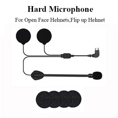 „FreedConn R1 R1 Plus“ originalios dalys motociklo domofono šalmas, WIFI įrašymo įrenginys, minkštas kietas mikrofonas, ausinių spaustuko laikiklis