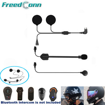 Freedconn mikrofon za TCOM SC OS VB T-MAX T-REX Bluetooth Motorcycel Intercom Slušalice Odijelo Kaciga za cijelo/otvoreno lice