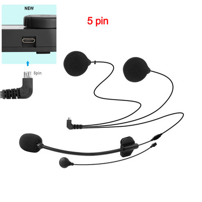 Freedconn mikrofon za TCOM SC OS VB T-MAX T-REX Bluetooth Motorcycel Intercom Slušalice Odijelo Kaciga za cijelo/otvoreno lice