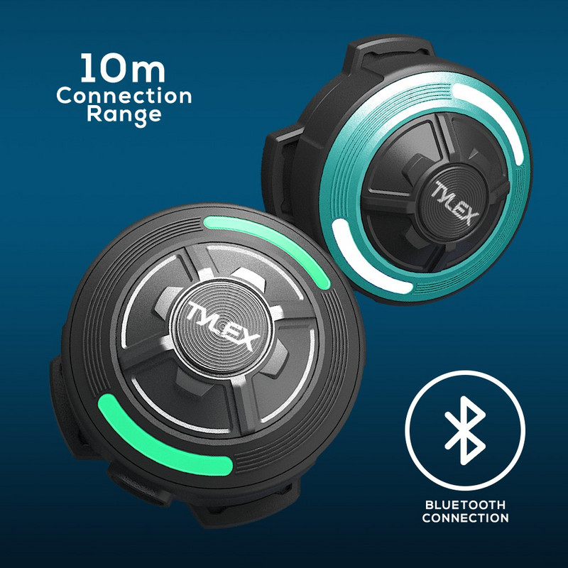 Căști pentru cască de motocicletă OPENEAR E50 cu 380 mAh timp de lucru 8 ore, căști pentru cască Bluetooth 5.0 pentru motociclete