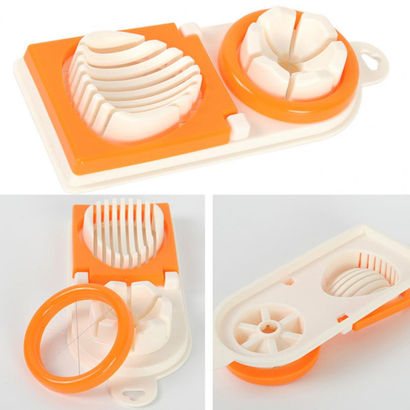 1 bucată tăietor de ouă grosime uniformă, accesorii de gătit de calitate alimentară, tăiere sârmă, tăiere fantezie, separator de ouă pentru bucătărie