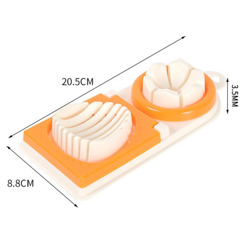 1 bucată tăietor de ouă grosime uniformă, accesorii de gătit de calitate alimentară, tăiere sârmă, tăiere fantezie, separator de ouă pentru bucătărie