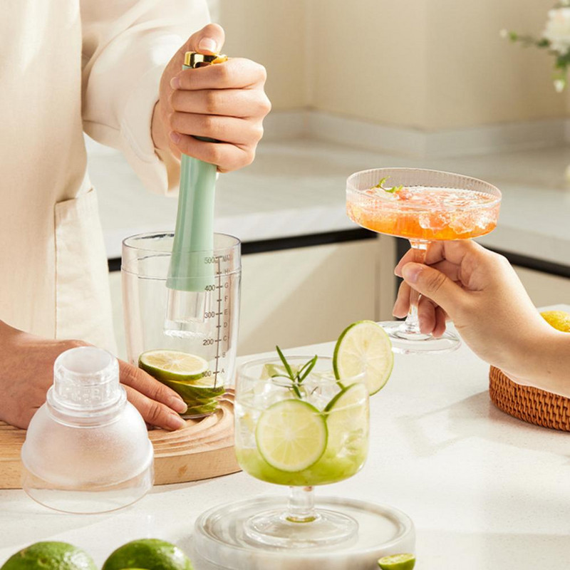 Χρήσιμο Ice Hammer Convex Nail Surface Grade Food Grade Φιλικό προς το περιβάλλον ραβδί ανάμειξης κρασιού φορητό κοκτέιλ Muddler Ice Masher Mash