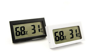 Mini Thermometer Hygrometer Pet Reptile Product Fish Tank Embedded Mini Type Electronic Digital Display