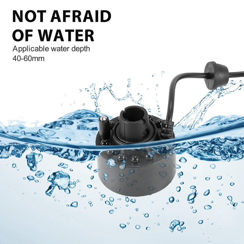 Producător de ceață, Fântână interioară Mister Foggers, Atomizator de aparat de ceață pentru iaz mic, umidificator de aer pentru Halloween, Crăciun