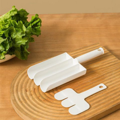 Loominguline köök kolmekordne lihapallide küpsetusmasin lihapallide valmistaja plastist mugav lihapallide vorm Kodu DIY Kasulikud lihapallide kalapallide komplektid