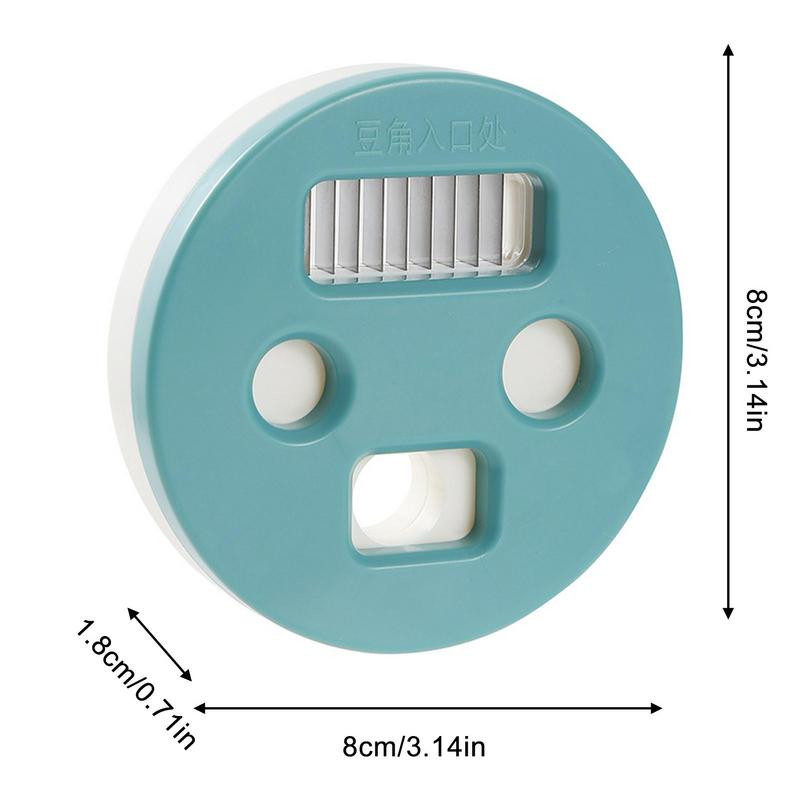 Răzătoare pentru fasole ascuțită Răzătoare de fasole verde Tăiător pentru fructe și legume Răzătoare de coajă pentru îndepărtarea fasolei grean Dispozitive universale de bucătărie pentru acasă