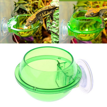 Reptiles Feeder Drinker με βεντούζα Anti-Escape Reptiles Bowl For Tortoise Snakes Chameleon Iguana