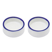 Reptile Bowls Terrarium Feeding Worm Dish Reptile Mealworm Feeder Dish Κεραμικό μπολ για Frog Gecko Snake Spiders Rats