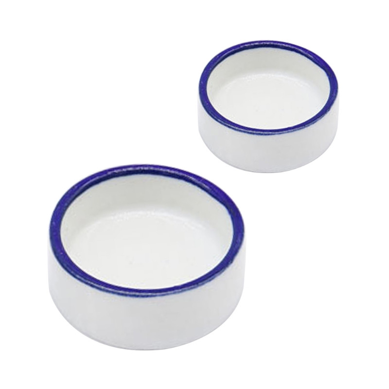 Reptile Bowls Terrarium Feeding Worm Dish Reptile Mealworm Feeder Dish Κεραμικό μπολ για Frog Gecko Snake Spiders Rats