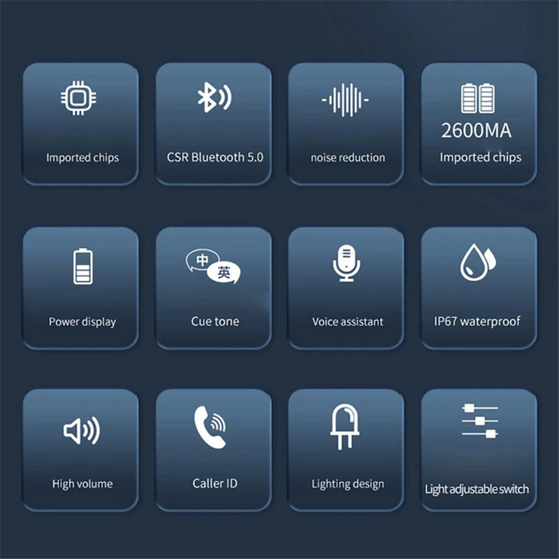 2022 m. A10 motociklo šalmas, belaidė ausinė