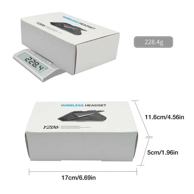 Motociklističke slušalice Automatsko javljanje na telefonske pozive Hands Free Skijaška kaciga Slušalice Blue-Tooth 5.0 Glazbeni player FM s poništavanjem buke