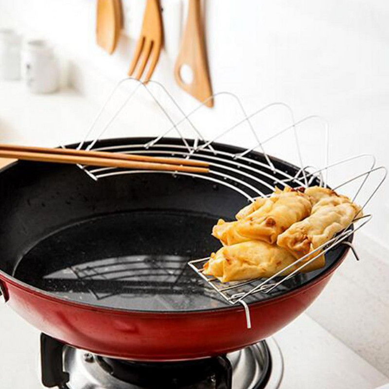 Σχάρα τηγανίσματος Ράφι ραφιών αποστράγγισης λαδιού καλής αντοχής Ράφι φίλτρου λαδιού ανθεκτικό σε υψηλή θερμοκρασία