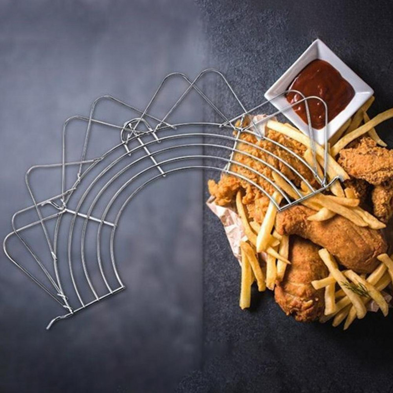 Σχάρα τηγανίσματος Ράφι ραφιών αποστράγγισης λαδιού καλής αντοχής Ράφι φίλτρου λαδιού ανθεκτικό σε υψηλή θερμοκρασία