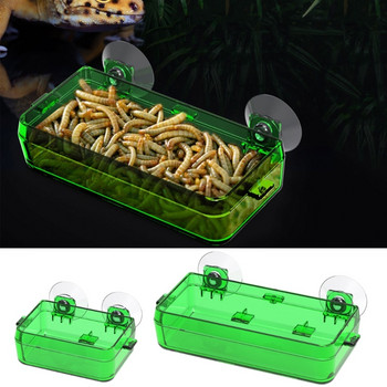 Reptiles Feeder Hanging Feeding Food Water Basin for Insect Reptile Anti-escape