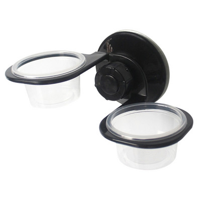 Plastikinis naminių gyvūnėlių roplių vonios praustuvas Daugiafunkcinis papūgos girdyklos baseinas, didelės talpos narve pakabinamas tiektuvas