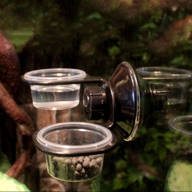 Plastikinis naminių gyvūnėlių roplių vonios praustuvas Daugiafunkcinis papūgos girdyklos baseinas, didelės talpos narve pakabinamas tiektuvas