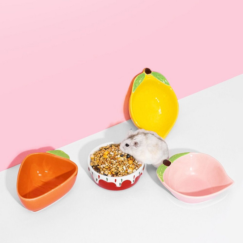 Jež, tvor, keramička činčila, gerbil Posuda za hranjenje hrane Posuda za hrčka Posuda za vodu Pojilica za kućne ljubimce